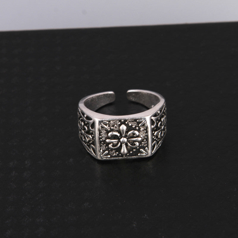 Chrome Hearts Sliver cross original couple ring