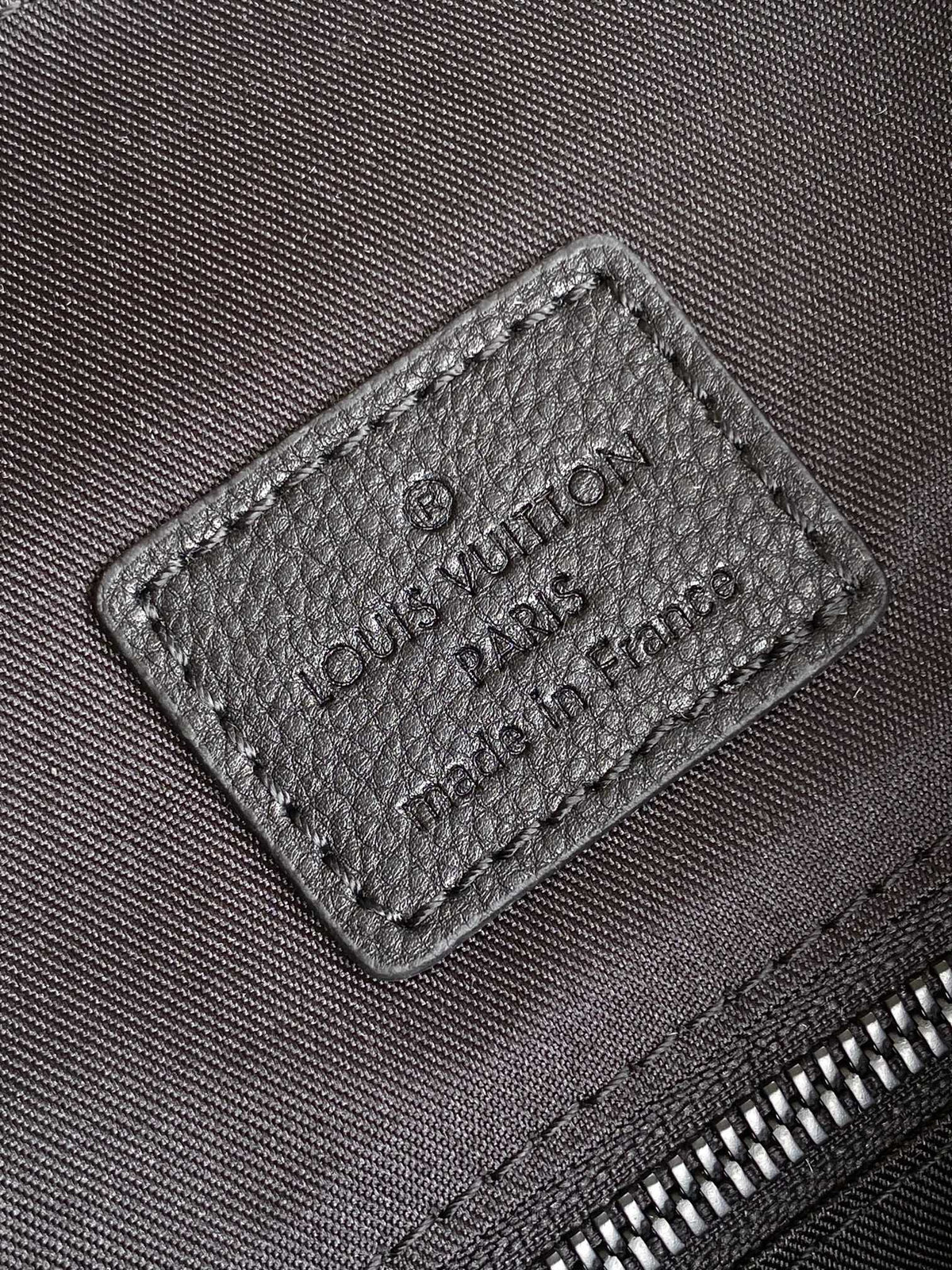 LOUIS VUITTON LV 25S CHRISTOPHER BACKPACK 47 IN DAMOFLAGE BLACK CALFSKIN