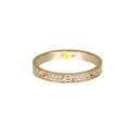 Cartier Love Pavé Slim Ring